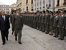 V.l.: Bundesrats-Abgeordneter Gottfried Kneifel, General Roland Ertl.