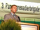 Bundesminster bei Ansprache