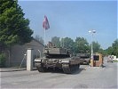Die letzten "Leoparden" verlassen die Kopal-Kaserne.