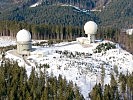 Die Radarstation am Salzburger Kolomansberg ist Teil des "Goldhaube"-Systems.