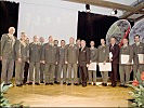 Die ausgezeichneten Soldaten der Brigade mit den höchsten Repräsentanten des Bundesheeres.