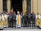 Exzellenz Peter Stephan Zurbriggen besuchte die 100 Jahr-Feier der Militärpfarre St. Nepomuk.