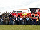 Gruppenfoto mit allen Hilfs- und Einsatzorganisationen der Stadt Wien.