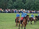 Historisches zeigten die Mitglieder des Dragonerregimentes Nr. 15.