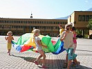 Action und Spaß bei der Kinderferienaktion in Tirol.