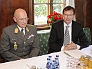 Minister Norbert Darabos und Generalstabschef Othmar Commenda nahmen an den Gesprächen des Forum Alpbach teil.