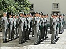 Die Absolventen der Militärakademie und der Unteroffiziersakademie.