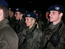 "Ich gelobe" - 650 Soldatinnen und Soldaten leisteten das Treuegelöbnis.