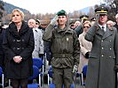 V.l.n.r.: NR-Abgeordnete Gessl-Ranftl, Brigadier Starlinger und Militärkommandant Brigadier Zöllner.