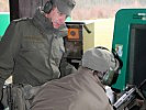 Am Schießplatz Glanegg absolvierten die Soldaten ein Schießtraining.