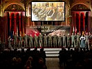 Die Ehrungen fanden in der Ruhmeshalle des Heeresgeschichtlichen Museums statt.