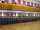 Die Unteroffiziere des Lehrgangs "Militärische Führung 3".