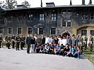 Die Flüchtlingskinder wurden in der Rainer-Kaserne vom Bundesheer temporär aufgenommen.