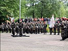 Die Salzburger Militärmusik und eine Ehrenformation umrahmten die Veranstaltung.