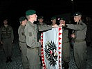 Eindrucksvoll hallte das "Ich gelobe..." über den Marktplatz.