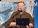 Generalleutnant Höfler hatte als Kommandant der Streitkräfte zur Kaderkonferenz geladen.