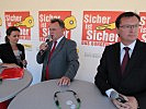 Minister Darabos und Landeshauptmann Niessl bei der Eröffnung.