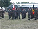 Die österreichische Delegation bei der Eröffnungszeremonie.