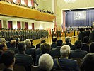 In der Ennser Stadthalle wurden die Unteroffiziere verabschieded.