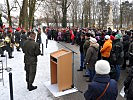 Ein Platzkonzert der Gardemusik unterhielt die zahlreichen Festgäste.