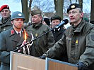 Brigadier Kurt Wagner: "Mit dem Treuegelöbnis versprechen Sie der Bevölkerung Schutz und Hilfe."