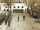 Im Hörschinger Gemeindezentrum wurden die Soldaten angelobt.