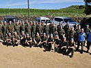 Die Motivation im UNDOF-Kontingent ist hoch: Gruppenfoto auf Position 22.