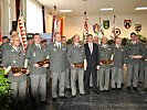 Die ausgezeichneten "Soldaten des Jahres 2012" der 7. Jägerbrigade.