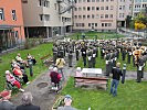 Platzkonzert der Militärmusik.