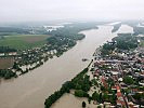 Das Gebiet rund um Ottensheim ist schwer betroffen.