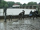 Unter der Brücke von Schärding.