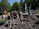 Beim Hochwasser im Jahr 2013 hat sich das "Netzwerk für Katastropneheinsatz" schon bewährt.