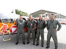 Die Technikercrew, v.l.: Christian Bauer, Herbert Hatzmann, Andreas Neuböck und Dominik Lungenschmid.