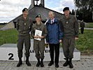 Leutnant Elisabeth Mayer, Heeresmeisterin im Orientierungslauf 2013.