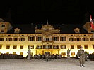 470 Soldaten waren vor dem Schloss Eggenberg angetreten.