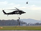 Die "Airborne community" des Bundesheeres: Soldaten des Jagdkommandos...