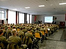 Die Teilnehmer bei der Konferenz der Ausbilder.