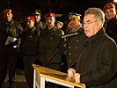 Fischer hob die wichtige Rolle der Garde bei Staatsbesuchen hervor.