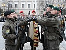 250 Rekruten wurden in der Radetzky-Kaserne feierlich angelobt.