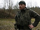 Oberwachtmeister Alois Kreiner ist auch begeisterter Infanterist.