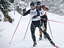 Am zweiten Tag wurde der Biathlon-Bewerb abgehalten.