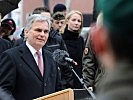 Bundeskanzler Faymann: "Unsere Bevölkerung kann sich auf das Bundesheer verlassen."