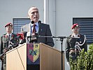 Gerald Klug: "Die Kaserne Güssing ist in jeder Hinsicht ein Vorzeigeprojekt."