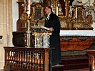 ...und Superintendent Manfred Sauer hielten den Gottesdienst ab.