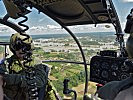 Piloten und Techniker der EUFOR-Truppe sind seit Tagen unermüdlich im Einsatz.