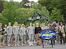 Besuch von Secretary of the Army John McHugh und General D. Campbell von der US-Armee.