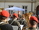 Militärkapellmeister Oberst Bernhard Heher in seinem Element.