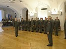 Meldung an Generalleutnant Bair.