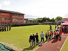 Am Absamer Sportplatz fand der feierliche Festakt der Angelobung statt.