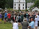 Salzburgs Militärmusik begeister bei ihren Auftritten...